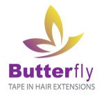 Butterfly Tape in Hair Extensions